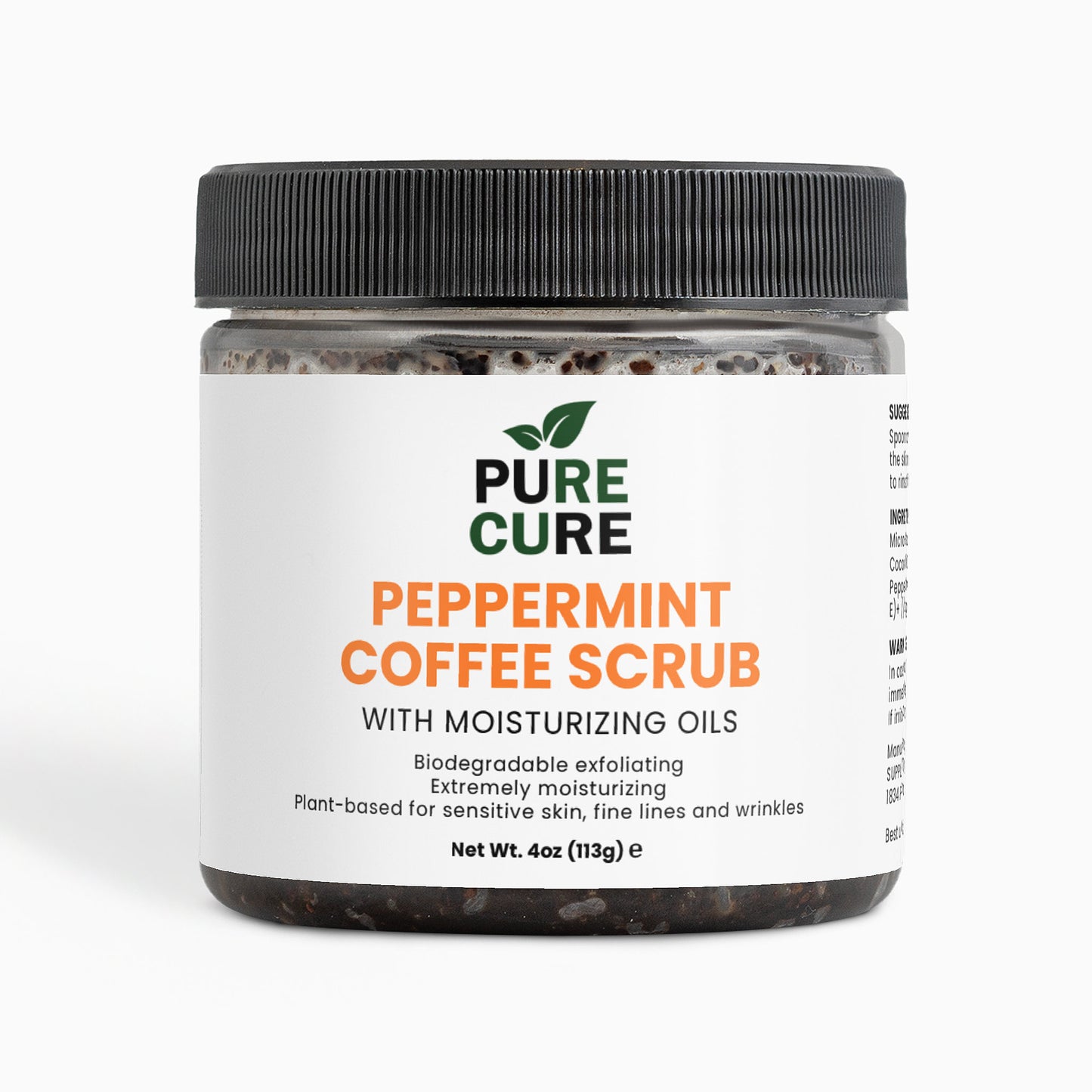Peppermint Coffee Scrub